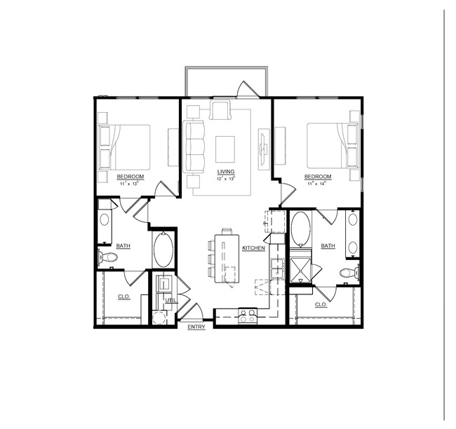 Floorplan - Magnolia On Zang