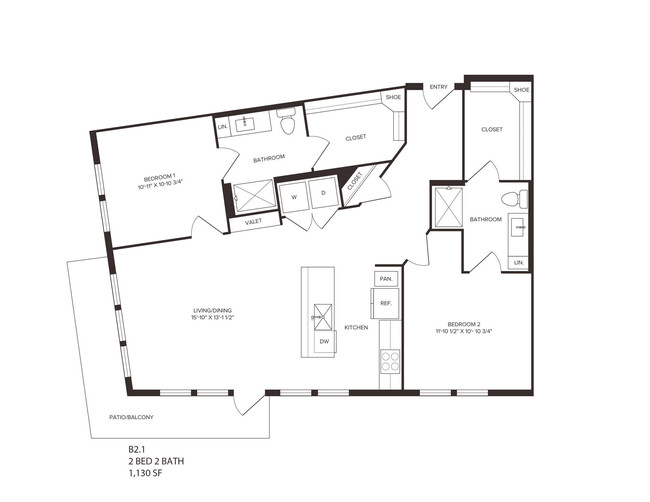 Floorplan - The Boheme