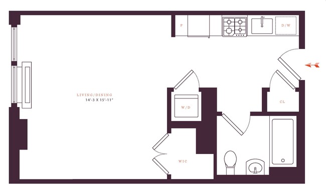 Floorplan - The Nathaniel