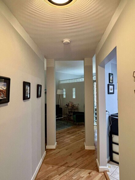 View from front entryway of the unit - 1413 T St NW