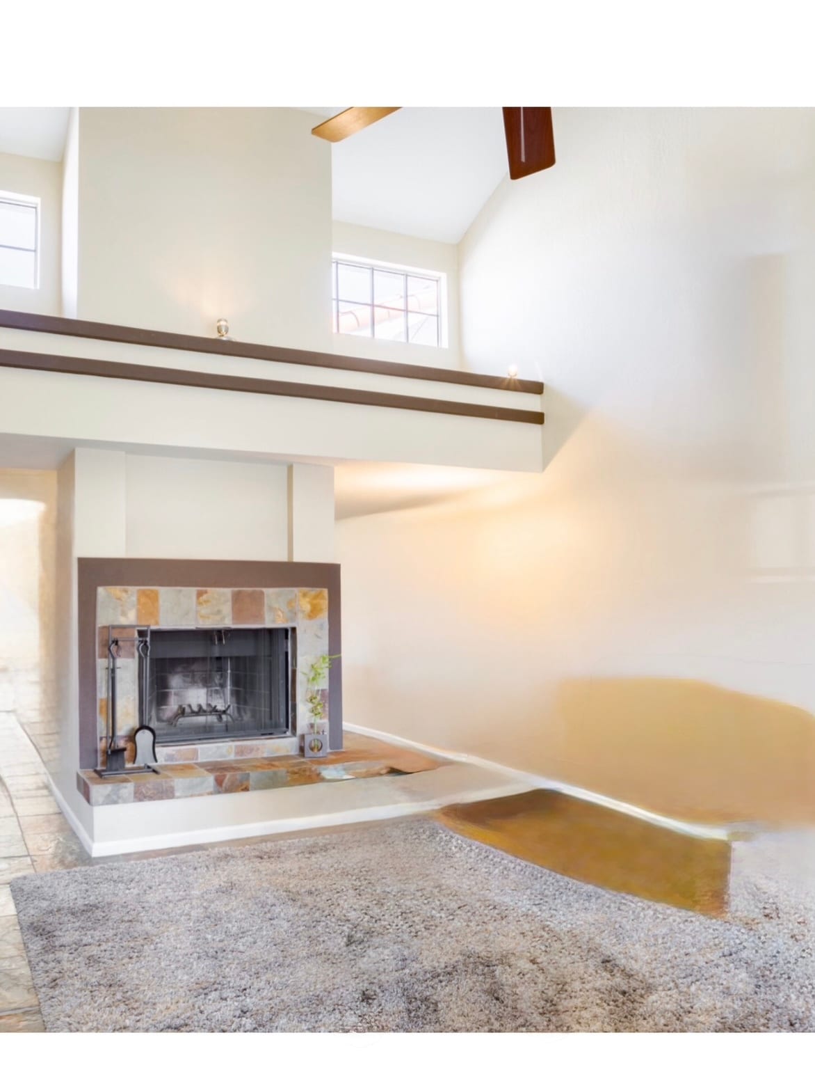 Fireplace - 7800 E Lincoln Dr