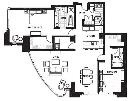 2BR/2.5BA - Richards Court