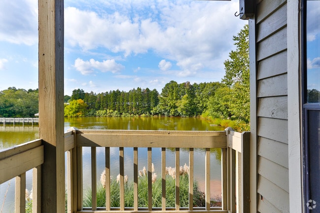 1BR,1BA - balcony - Amber Lake Apartment Homes