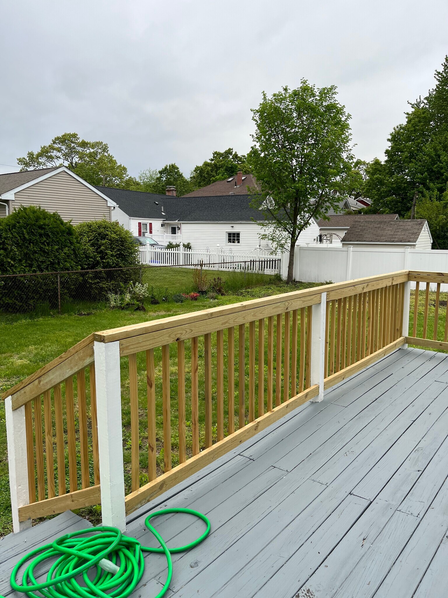 Backyard deck - 121 Chestnut St