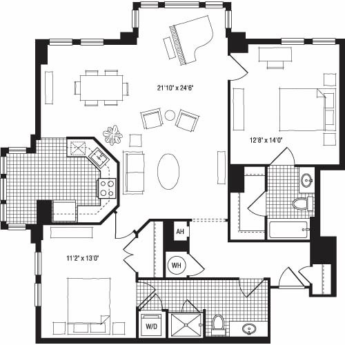 Floorplan - The Clarendon