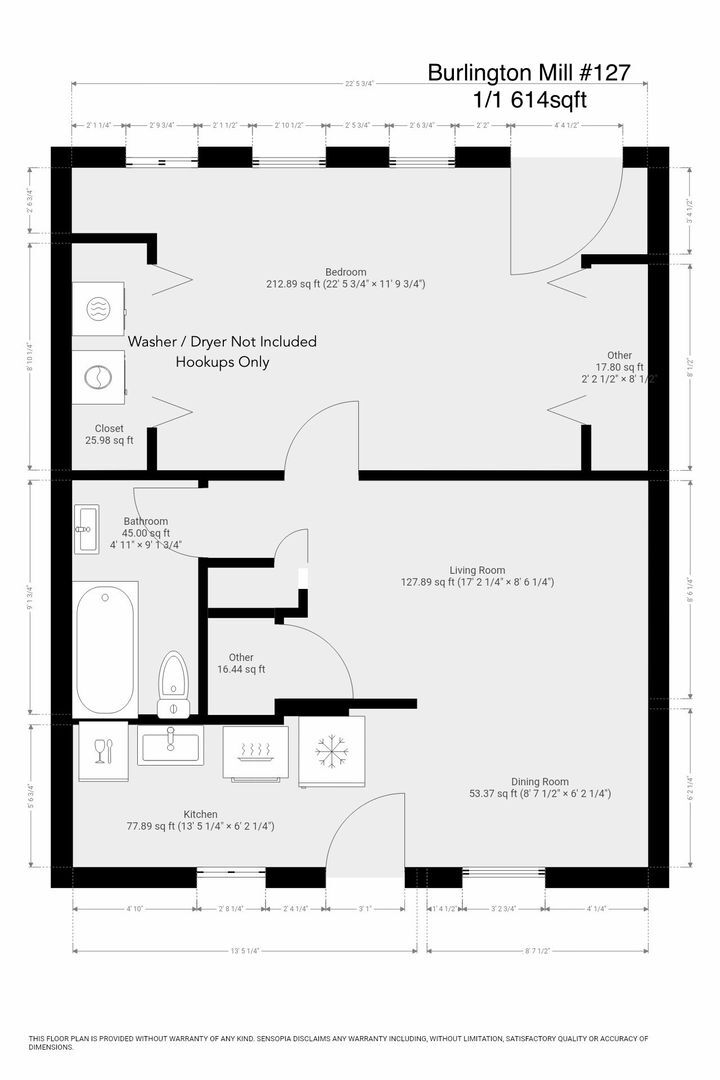 Interior Photo - Burlington Mill Apartments