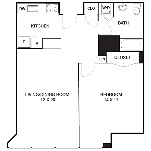 Floorplan - Locust on the Park