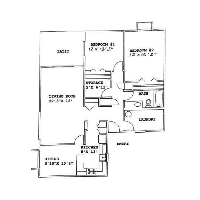 Floorplan - 16th Street