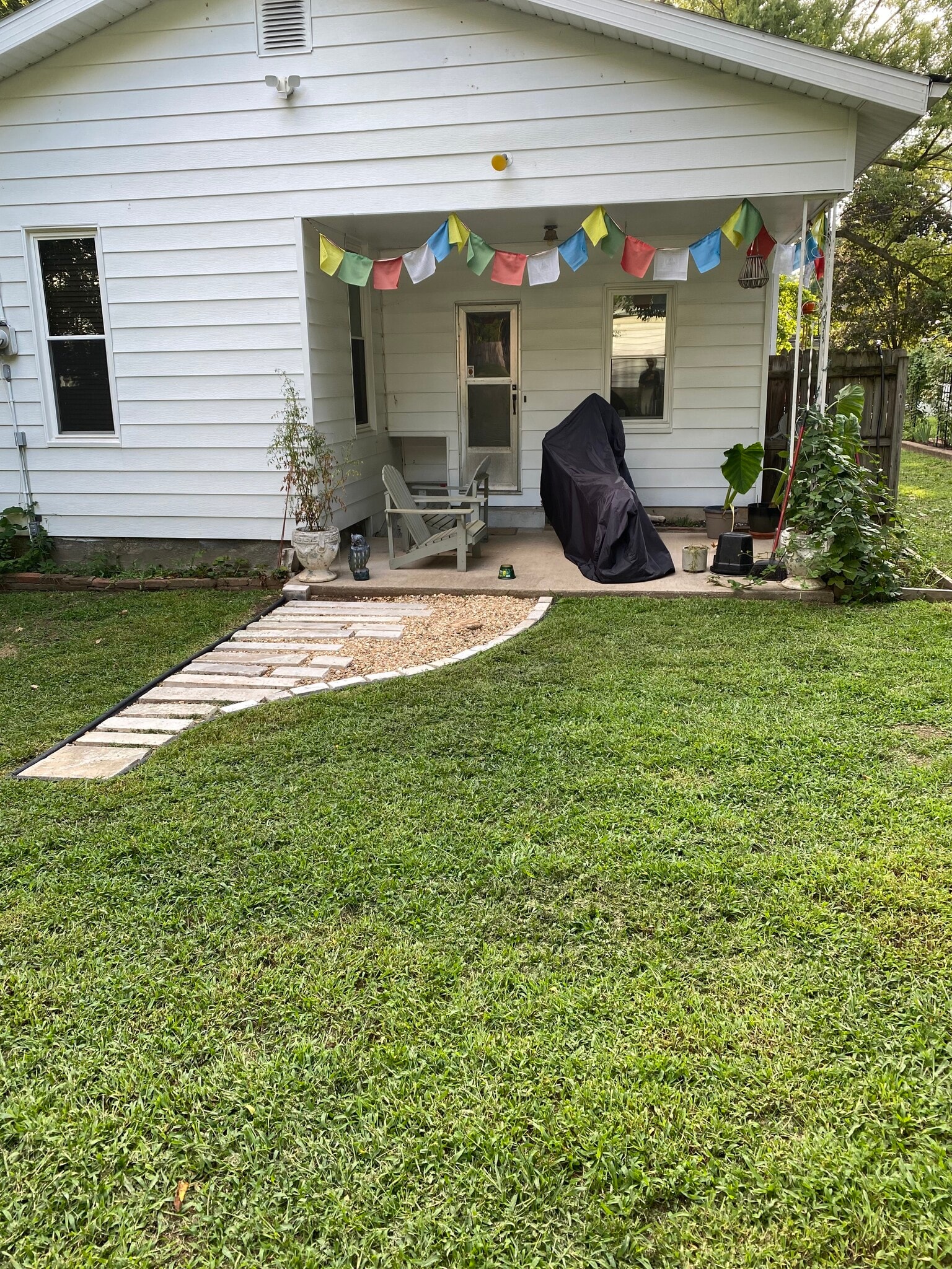 Back patio - 1310 N Clay Ave