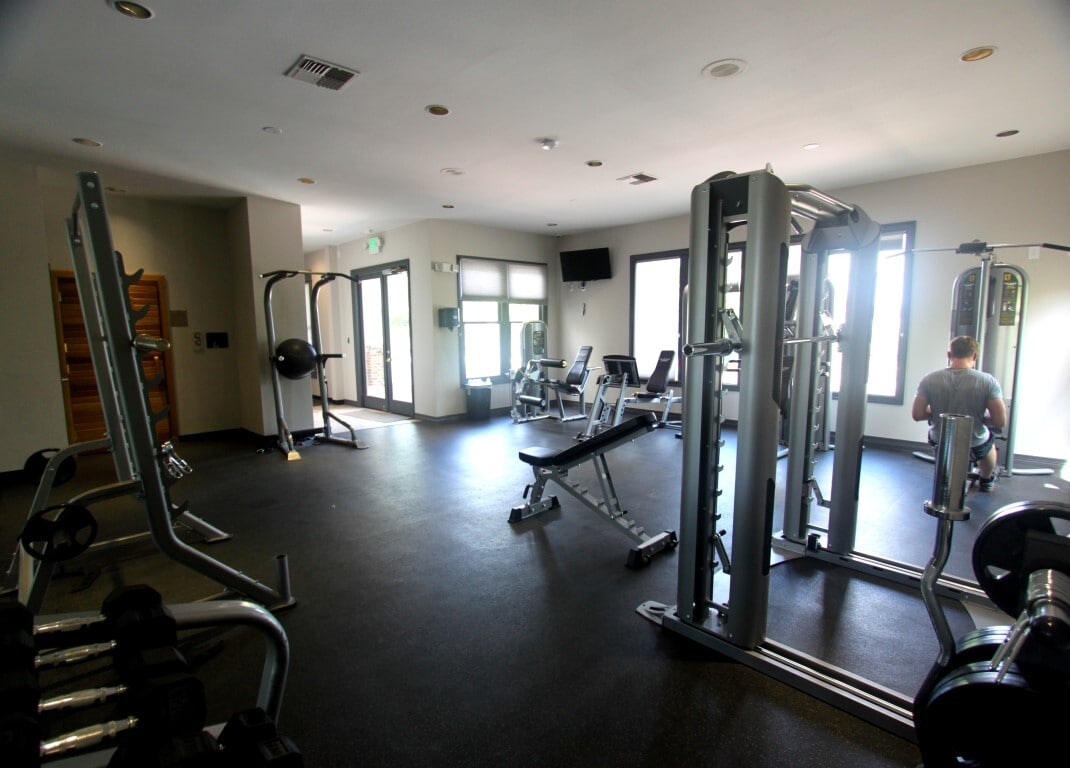 Main gym area, opposite view - 1942 Oxford Ln