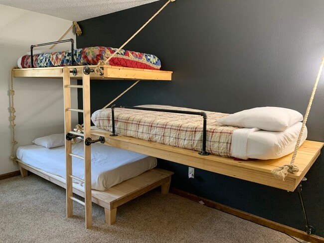 Secondary room upstairs with built in 3 bed bunks - 7230 Native Cir