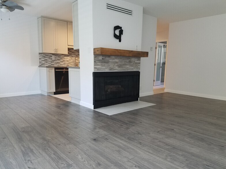 Living Room with TV mount and fireplace - 11946 Dorothy St