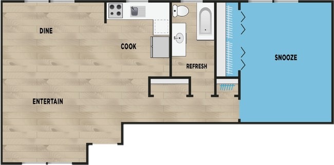 Floorplan - Carlisle on the Park Apartments