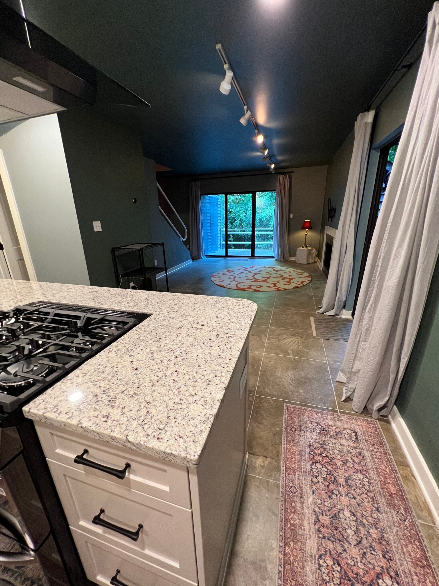kitchen/living area - 130 E Longview St