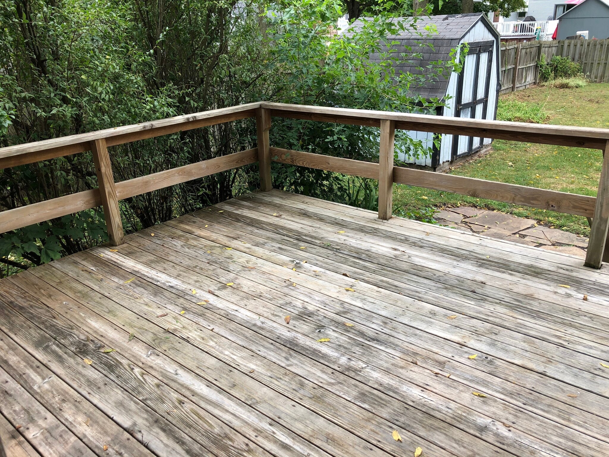 Backyard Deck - 827 S 1st St