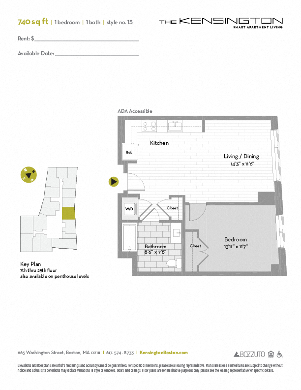 Floorplan - The Kensington