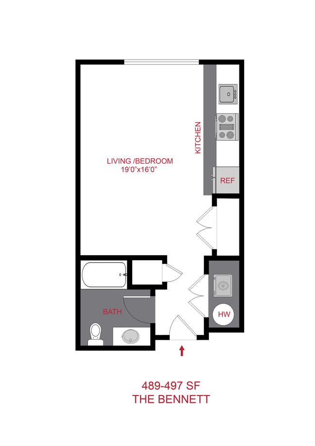 Floorplan - 7/S Denver Haus