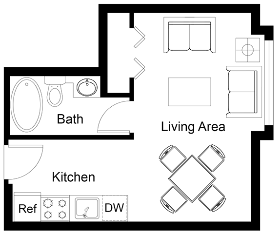 Floorplan - Zindorf Apartments