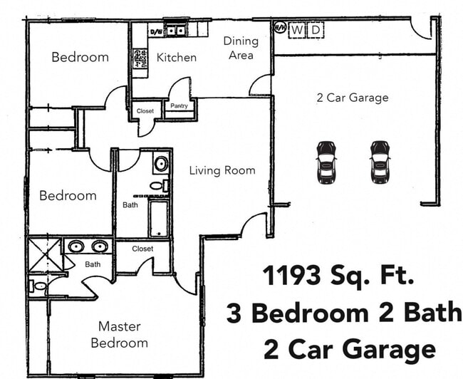 Floorplan - Tyner Ranch Townhomes