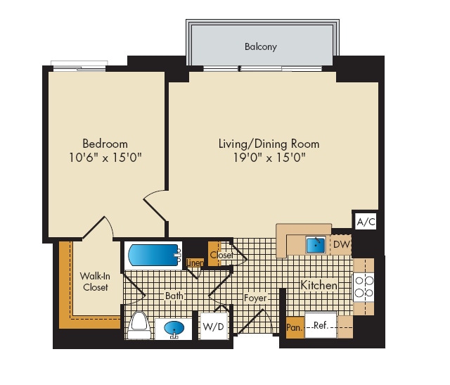 Floorplan - The Metropolitan