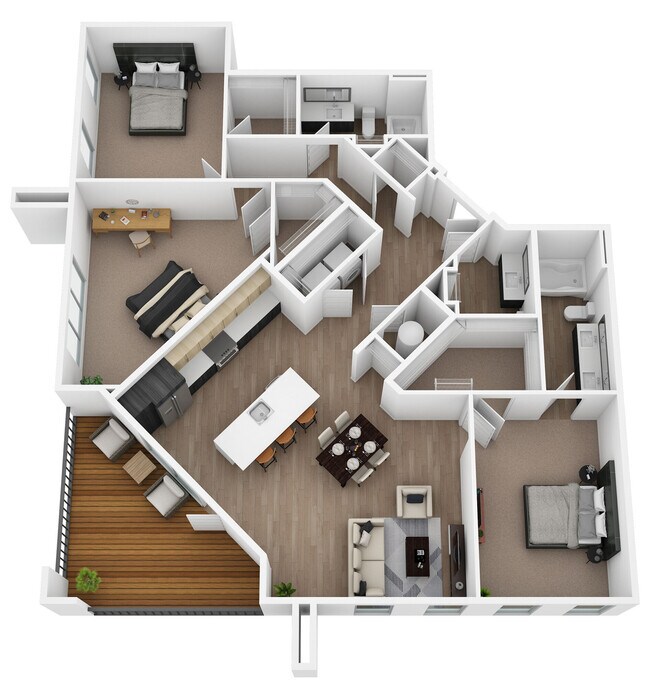 Floorplan - The Oliver