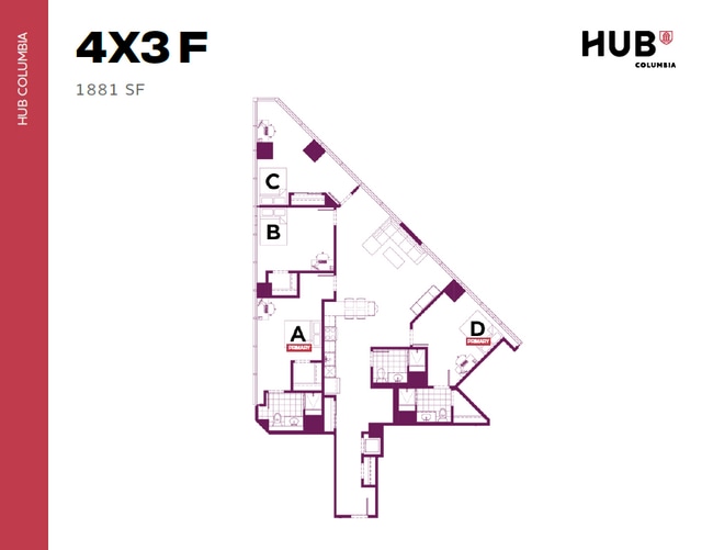 4x3 F - Hub Columbia