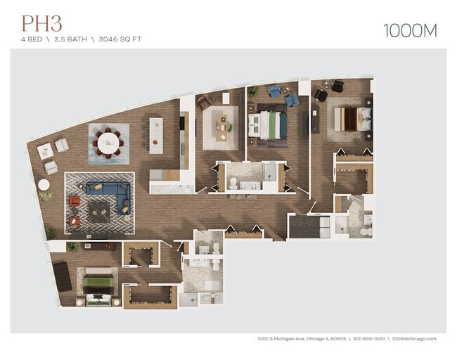 Floorplan - 1000M