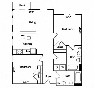 Floorplan - Two 10 by Vintage
