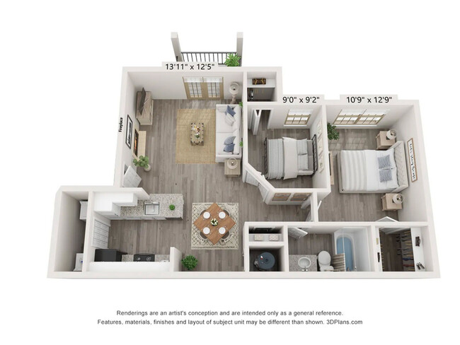 Floorplan - 1020 at Winter Springs