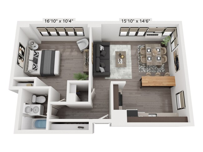 Floorplan - Archer Tower