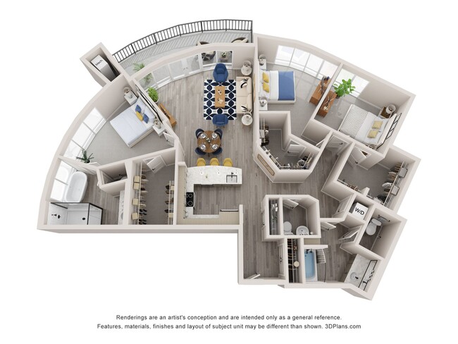 Floorplan - The Pinnacle on 31st Street