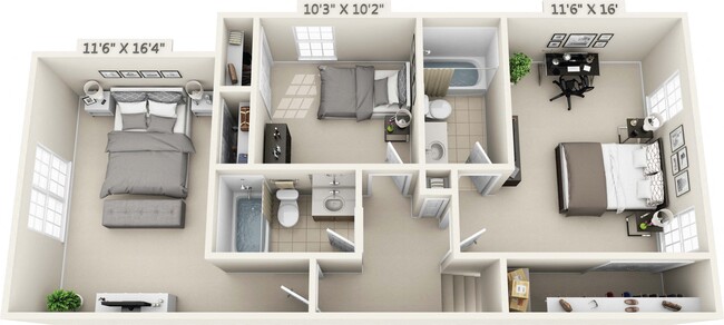 Floorplan - Washington Park