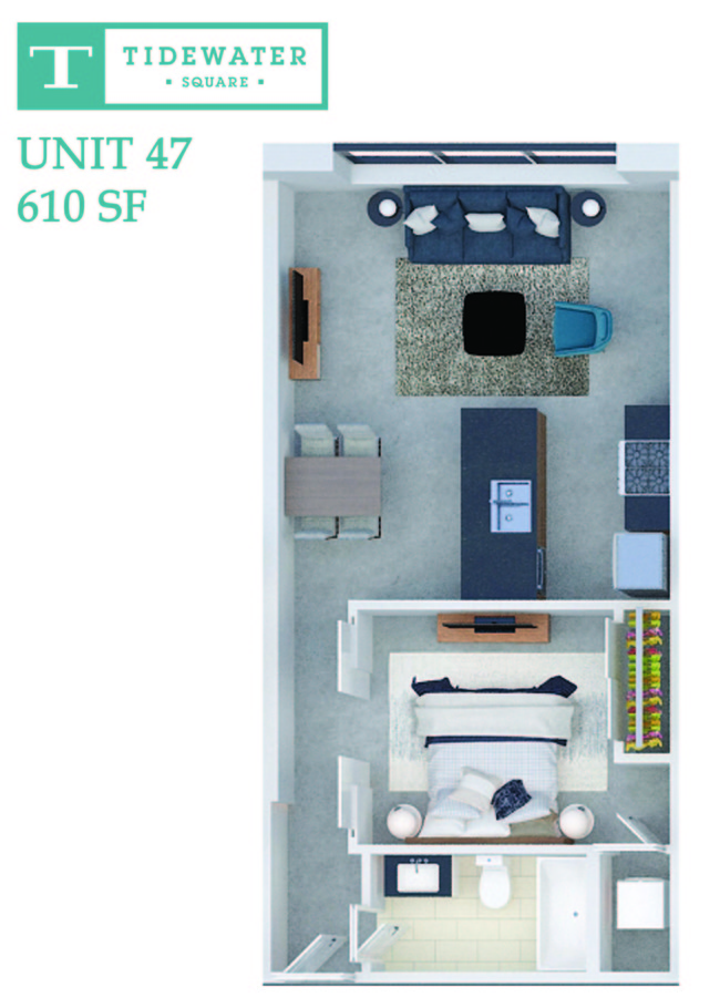 Floorplan - Tidewater Square