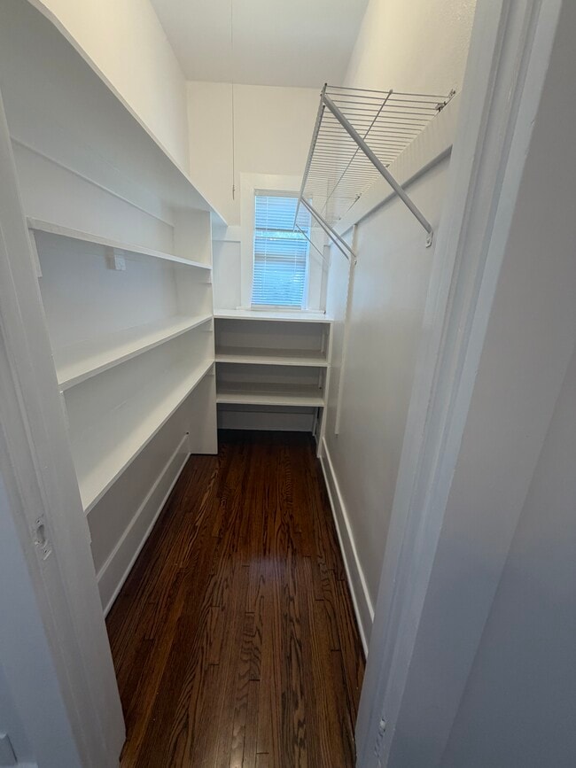"Maids Quarters" Downstairs Closet - 713 S Bronson Ave