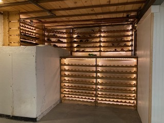 Basement wine cellar (250 bottles) - 1328 K St SE