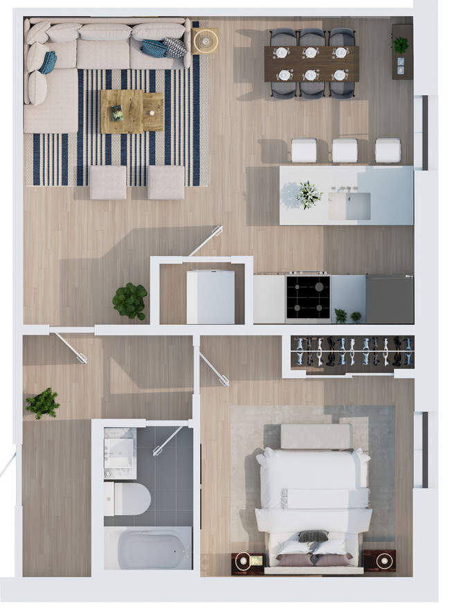 Floorplan - Colonial Flats