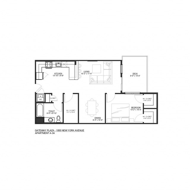 Floorplan: A3-A - Gateway Plaza