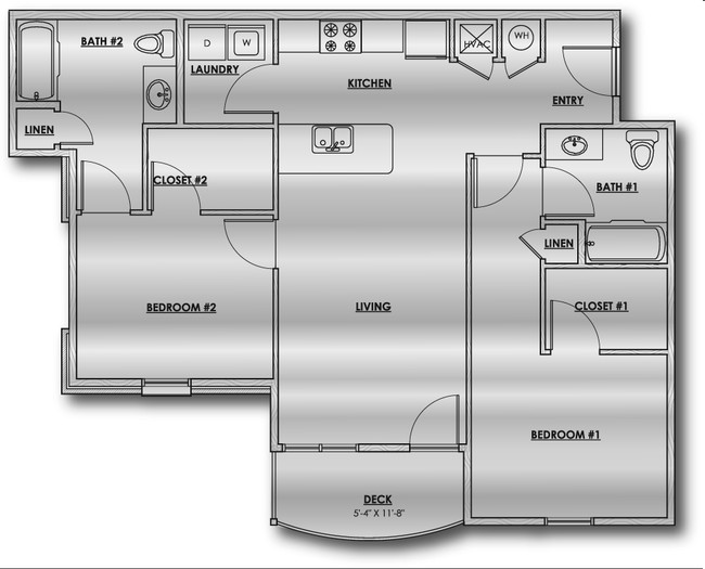 2BR/2BA - Edge at Conway