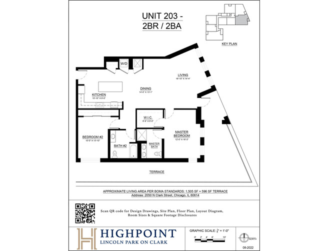 Floorplan - HIGHPOINT Lincoln Park on Clark