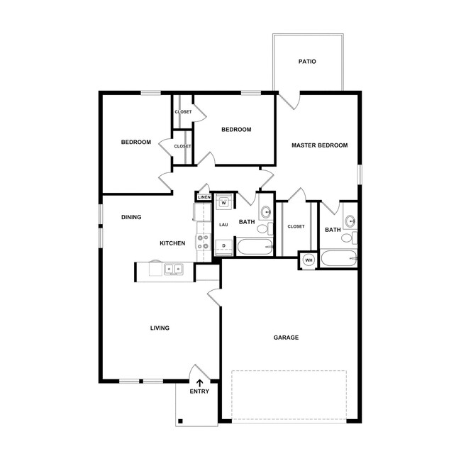 Floorplan - Chapel Ridge of Paul's Valley