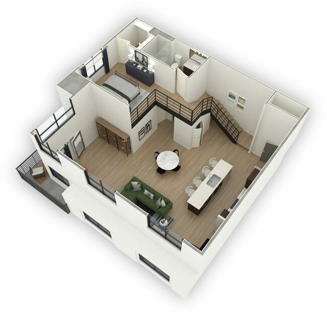 Floorplan - Lakeside Drive Apartments
