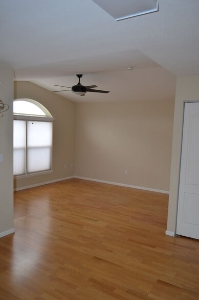 Livingroom recently painted white - 1648 S Cole St