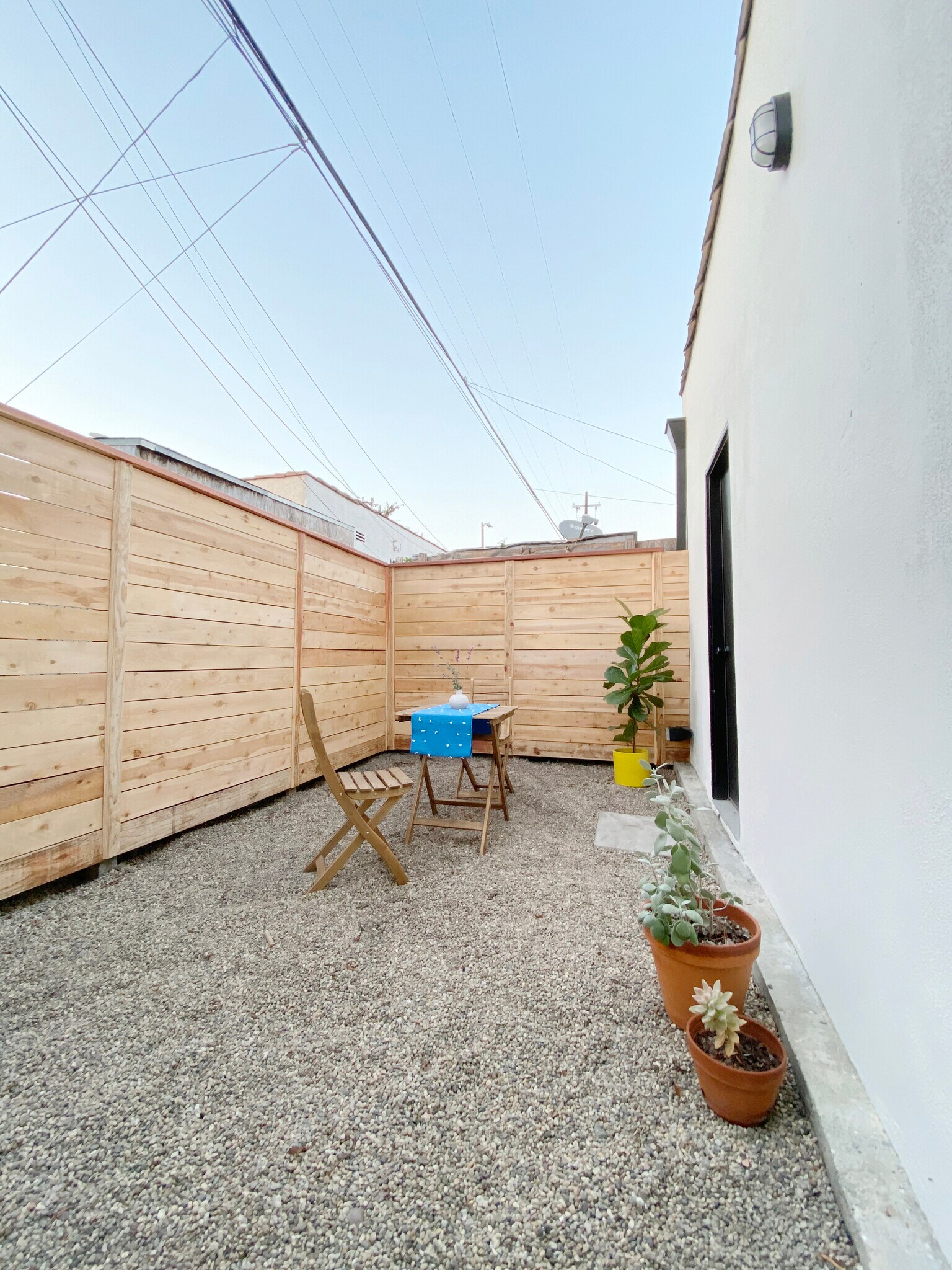 Private back courtyard - 2907 1/2 12th Ave