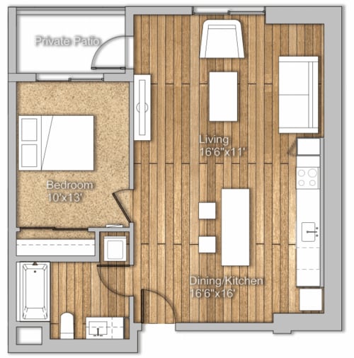 Floorplan - Domain Weho