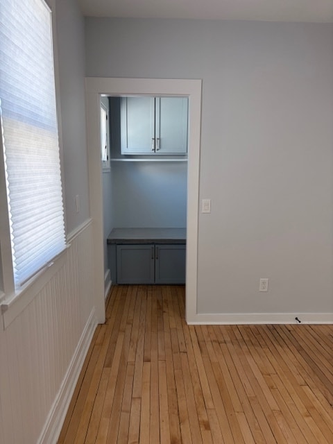 Walk-in closet in the master bedroom. - 623 Pierce St NE