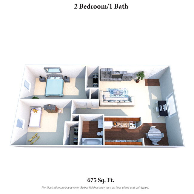 Floorplan - Sharondale Woods Apartments