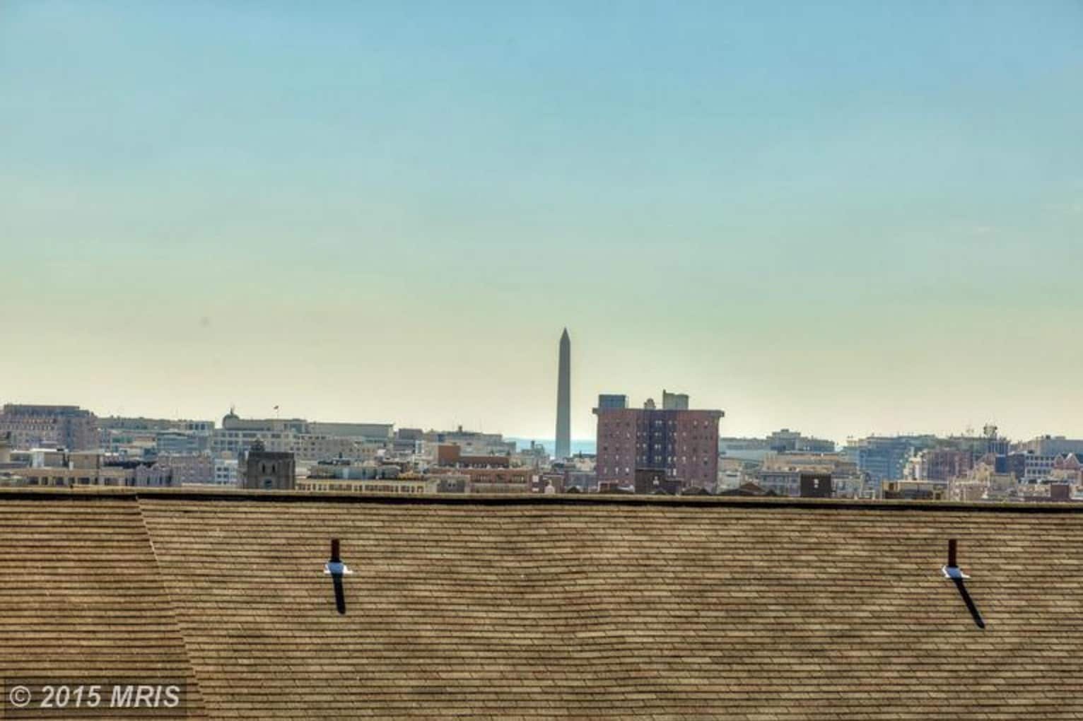 Panoramic views from master bedroom1 - 1612 Belmont St NW