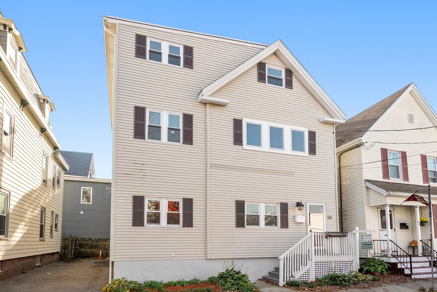 Street View + Driveway - 58 Otis St