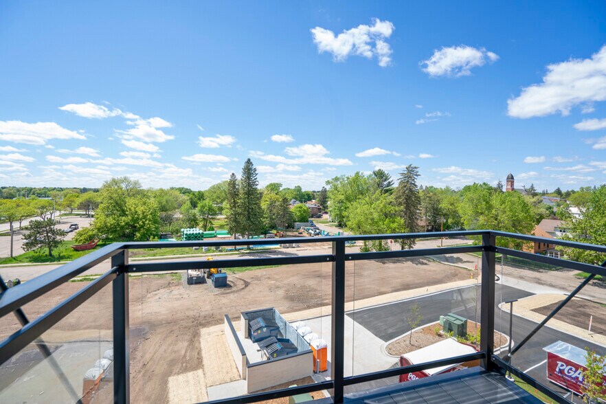 View On Private Balcony - North Side Yard