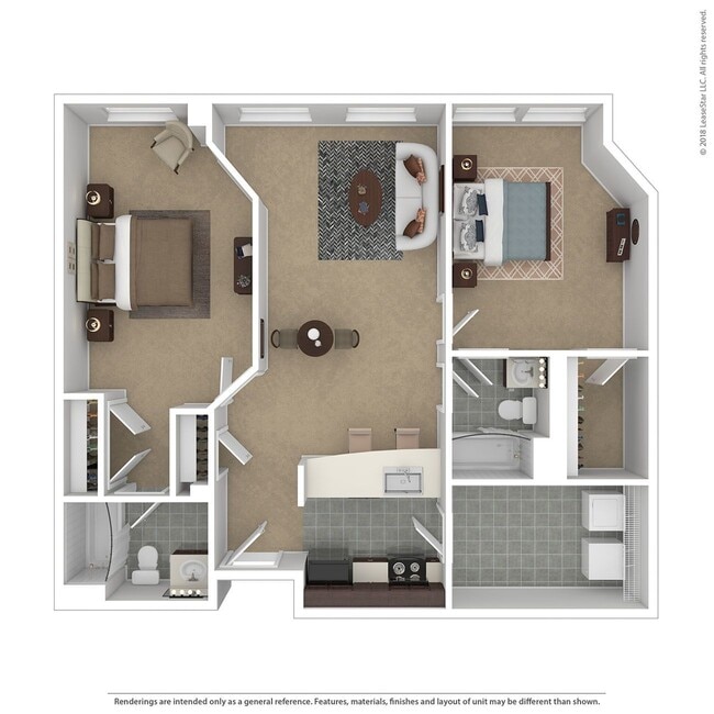 Floorplan - The Apartments at Boott Mills
